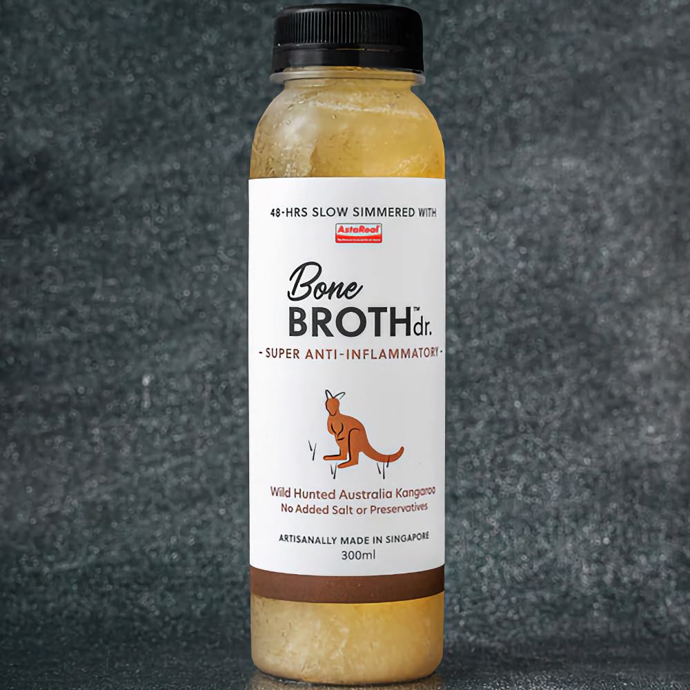 PetCubes Bone Broth Dr. Kangaroo Frozen Bone Broth 300ml