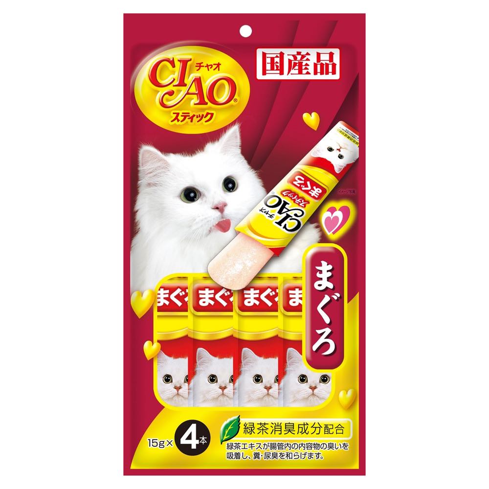 Ciao Stick Maguro Tuna In Jelly Cat Treat 60g - Kohepets