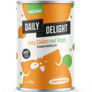 Daily Delight Juicy Chicken And Veggy Canned Dog Food 375g