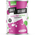 Daily Delight Luscious Beef And Veggy Canned Dog Food 375g