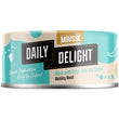 Daily Delight Mousse Tuna & Sardine Grain-Free Canned Cat Food 70g