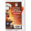 TRIAL SPECIAL (1 per order): Singapaw Deli Chew Turkey & Beef Tendon Twisted Dog Chew Trial Pack