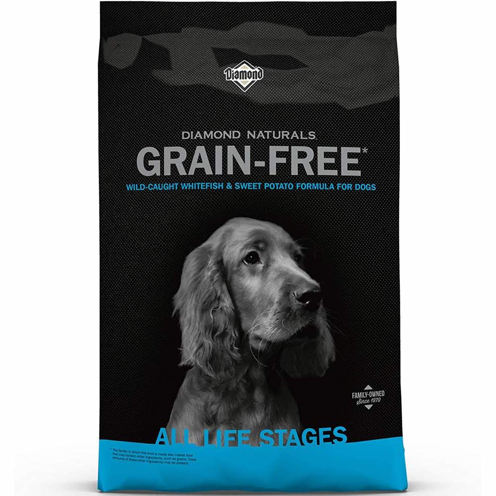 Diamond Naturals Whitefish & Sweet Potato Grain-Free Dry Dog Food