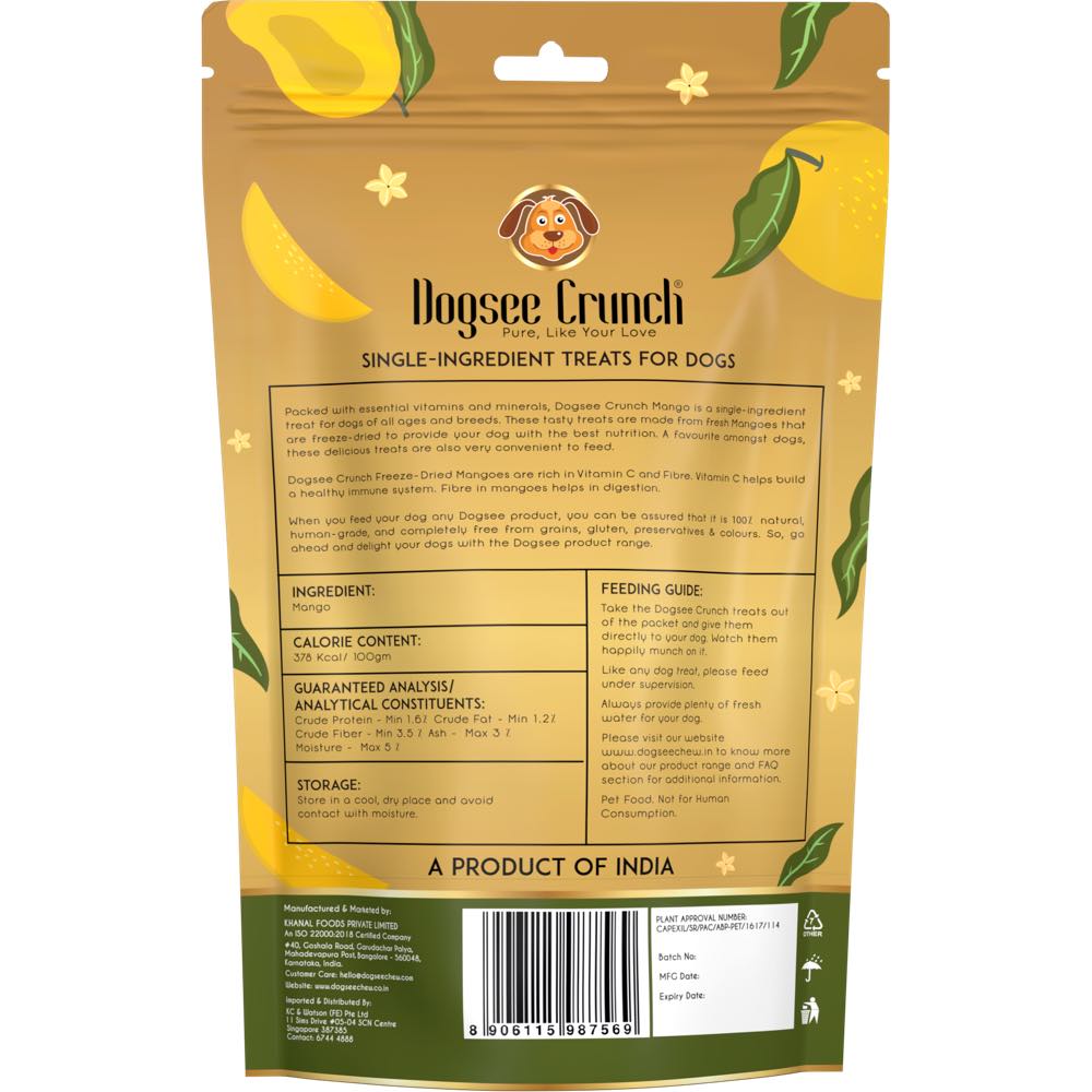 TRIAL SPECIAL 60% OFF (Exp Feb 2025): Dogsee Crunch Grain-Free Freeze-Dried Dog Treats