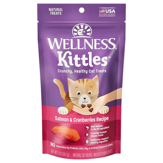 ellness Kittles Salmon & Cranberries Cat Treats 57g