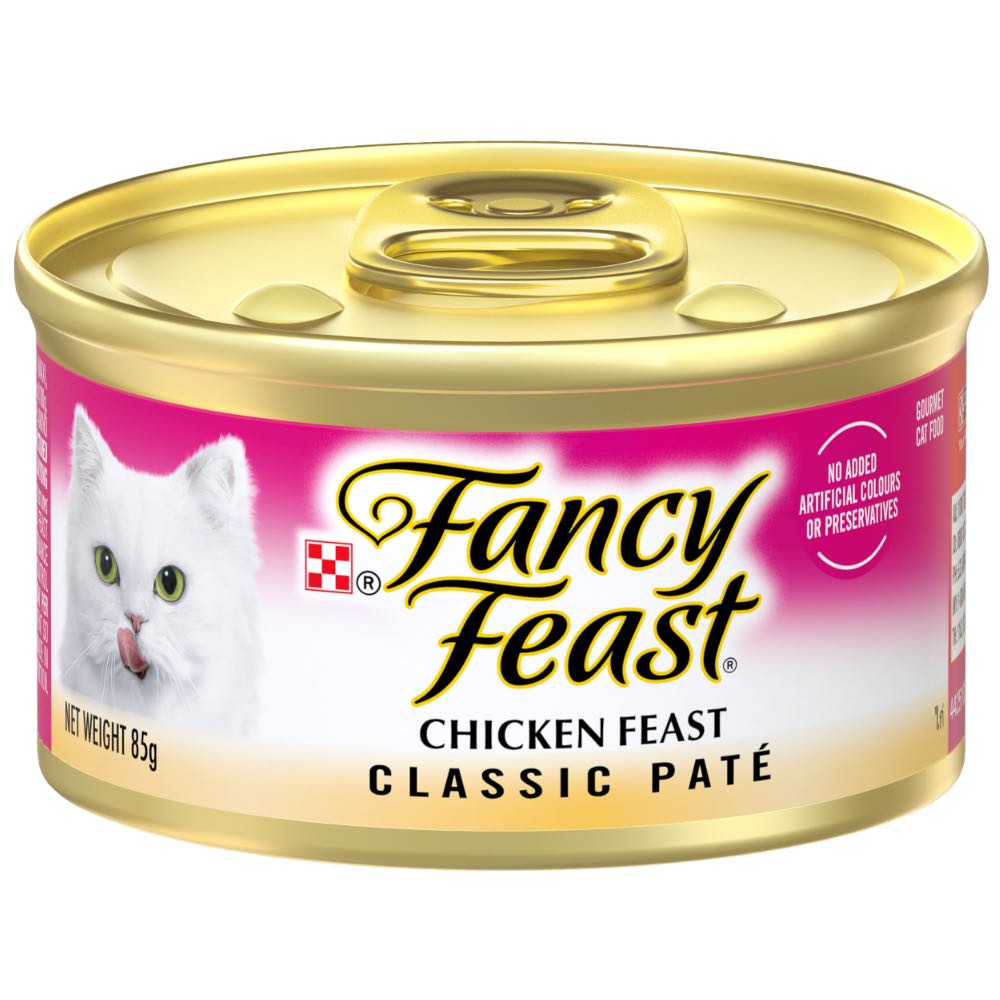 Fancy Feast Classic Pate Chicken Feast Canned Cat Food 85g