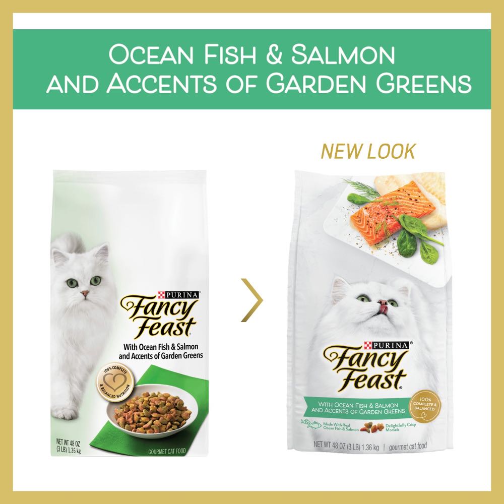 'BUNDLE DEAL': Fancy Feast with Ocean Fish & Salmon Dry Cat Food