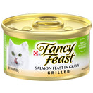 Fancy Feast Grilled Salmon Feast In Gravy Canned Cat Food 85g