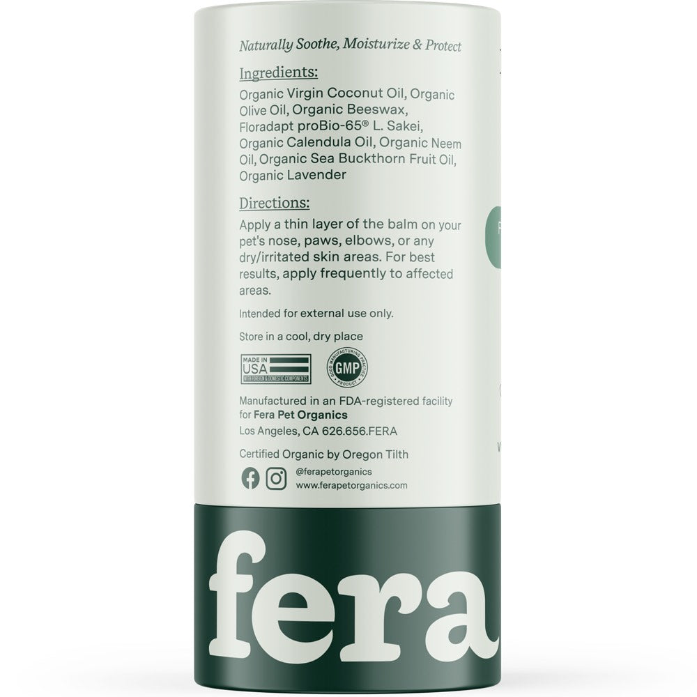 Fera Pets PawBiome Pet Balm For Cats & Dogs 2oz