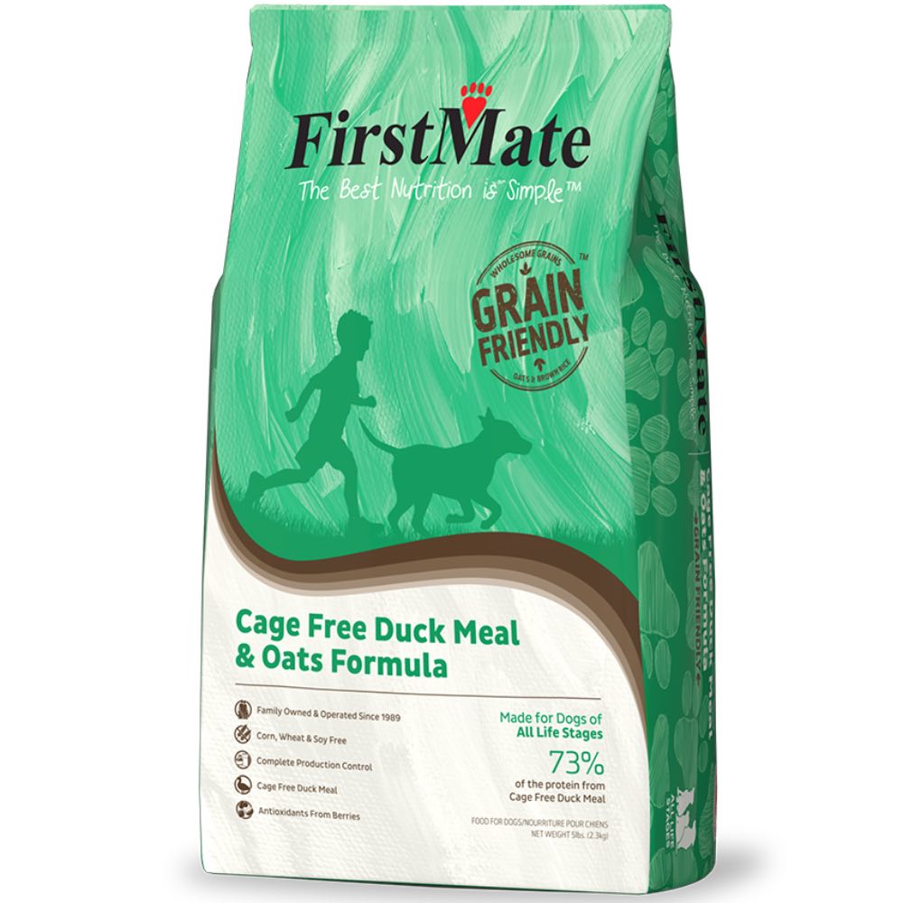 20% OFF (Exp 20May25): FirstMate Grain Friendly Duck & Oats Formula Dry Dog Food 2.3kg