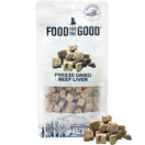 25% OFF: Food for the Good Beef Liver Freeze-Dried Treats For Cats & Dogs 80g