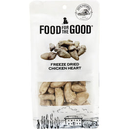 25% OFF: Food For The Good Chicken Heart Freeze-Dried Treats For Cats & Dogs 70g