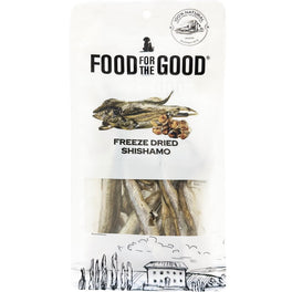 25% OFF: Food For The Good Shishamo Freeze-Dried Treats For Cats & Dogs 50g