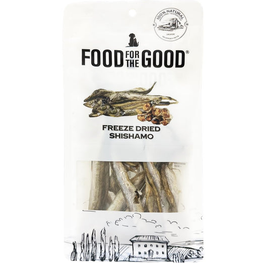 25% OFF: Food For The Good Shishamo Freeze-Dried Treats For Cats & Dogs 50g