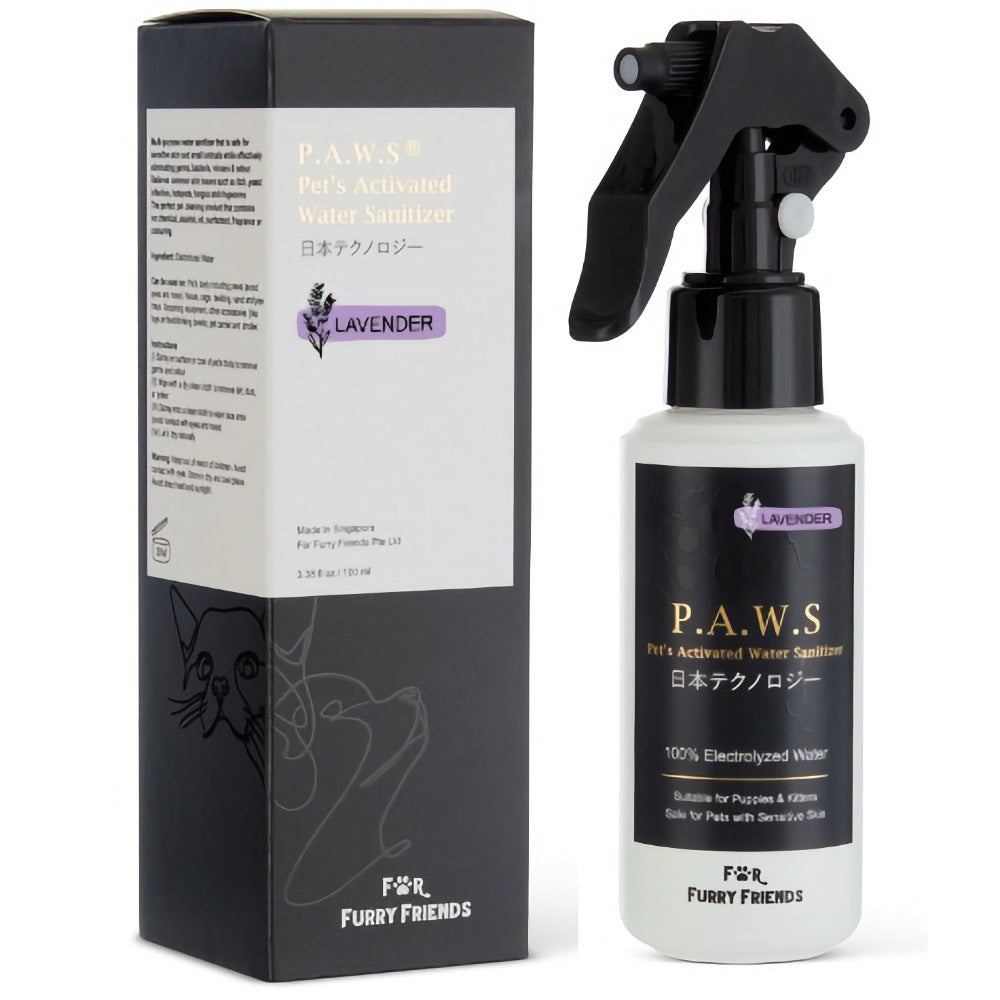 KOHE-VERSARY 8% OFF: For Furry Friends P.A.W.S Pet's Activated Water Lavender Sanitizer For Cats & Dogs