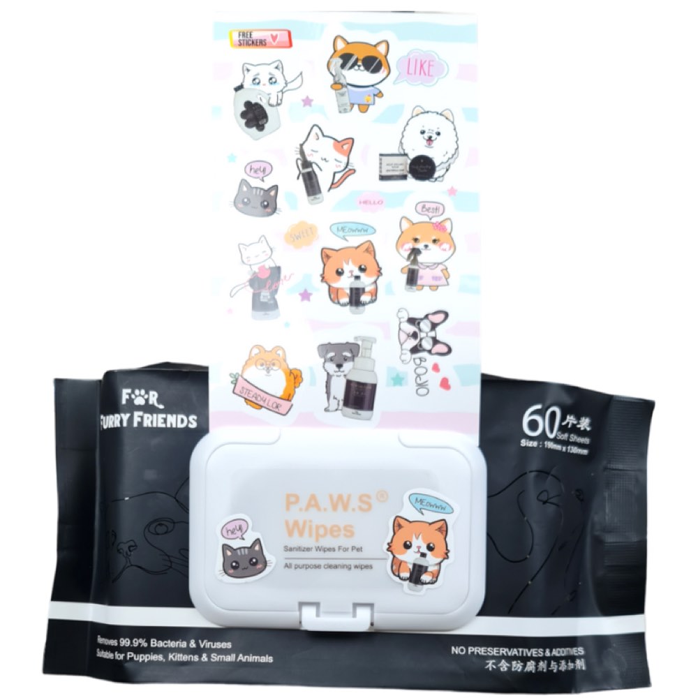 KOHE-VERSARY 8% OFF: For Furry Friends Reusable Wipes Cover