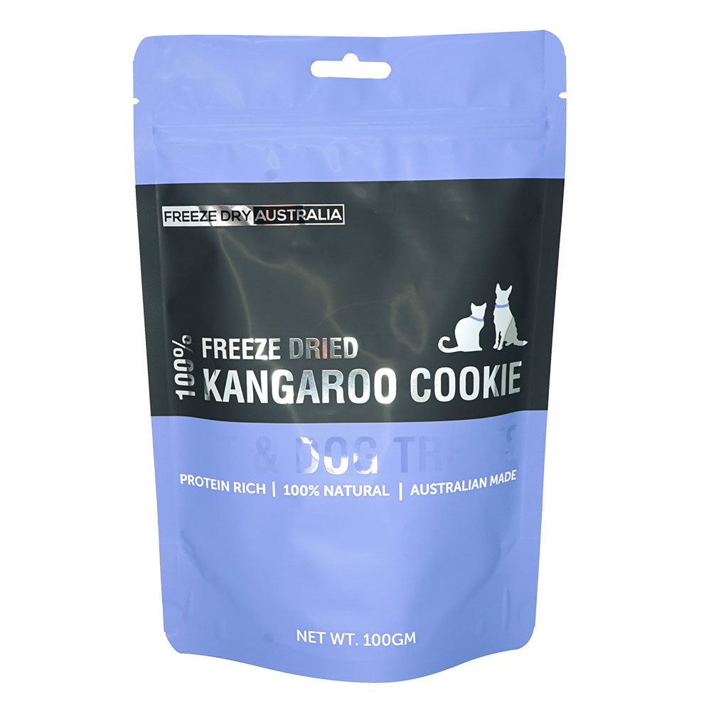 Freeze Dry Australia Kangaroo Cookie Cat & Dog Treats 100g