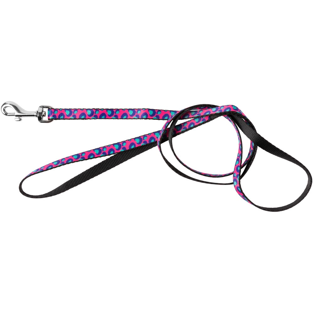 15% OFF: FuzzYard Cat Harness & Leash Walking Set (Wild One Bubblegum)