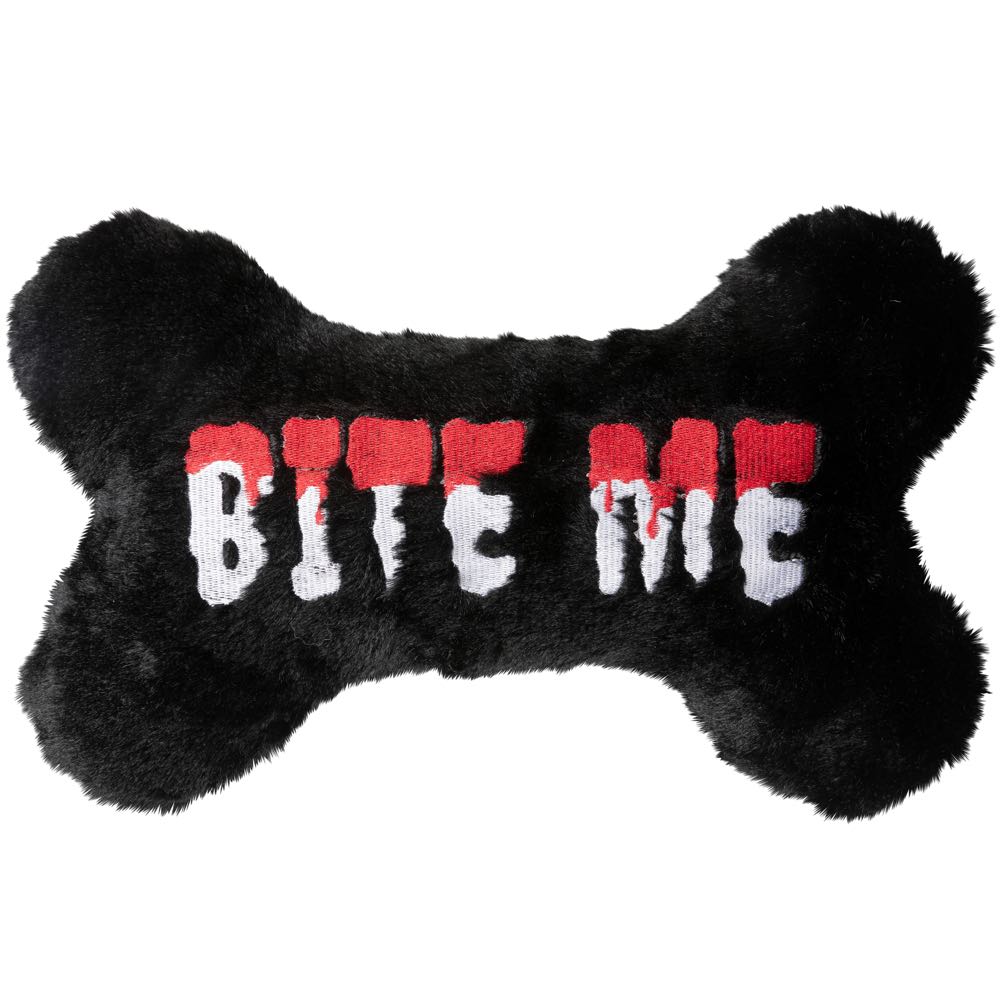 $3 OFF: FuzzYard Halloween Bite Me Bone Plush Dog Toy