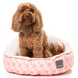 15% OFF: FuzzYard Reversible Dog Bed (Pink Lemonade)