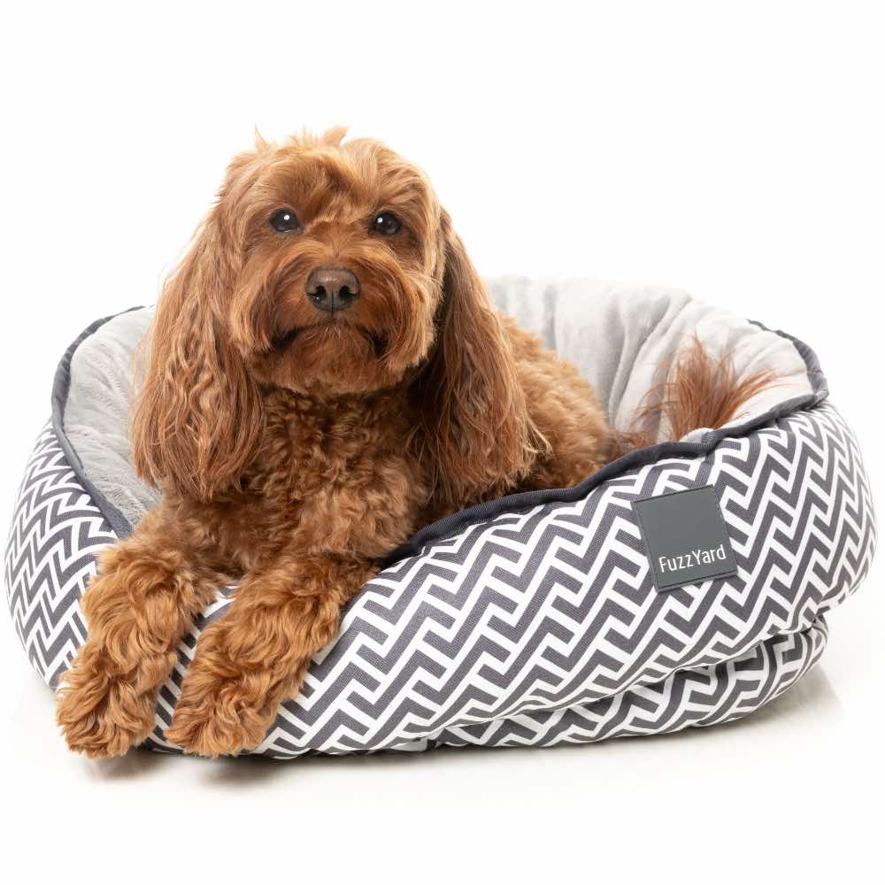 15% OFF: FuzzYard Reversible Dog Bed (Vinca)