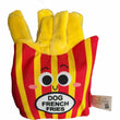 GiGwi Foody Friendz Interactive Plush Dog Toy (Hamburger & French Fries)