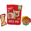 GiGwi Foody Friendz Interactive Plush Dog Toy (Pork Snack Bag)