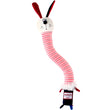 GiGwi Plush Friendz Crunchy Neck Dog Toy (Rabbit)