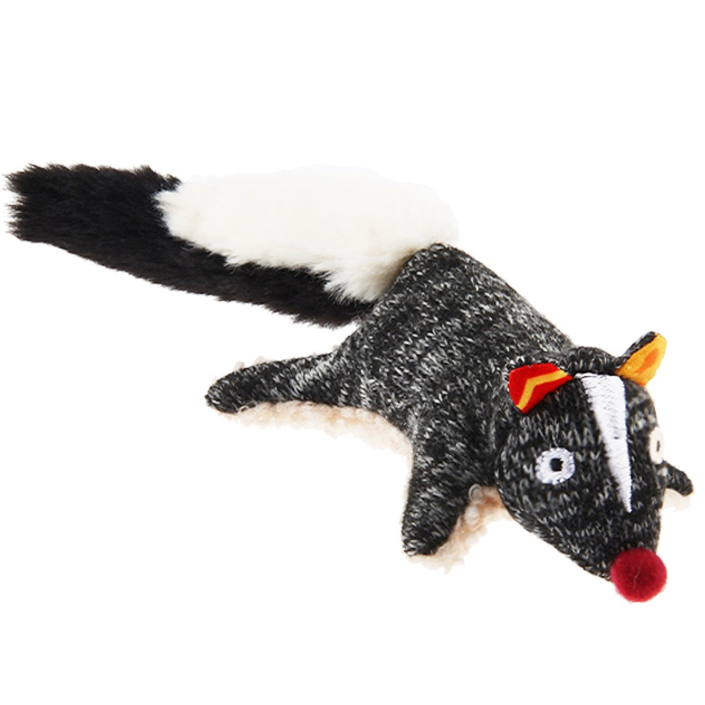 KOHE-VERSARY 8% OFF: GiGwi Plush Friendz Dog Toy (Skunk)