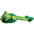 GiGwi Plush Friendz Long Dog Toy (Avocado Frog)