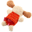 GiGwi Plush Friendz With Refillable Squeaker Dog Toy (Dog)