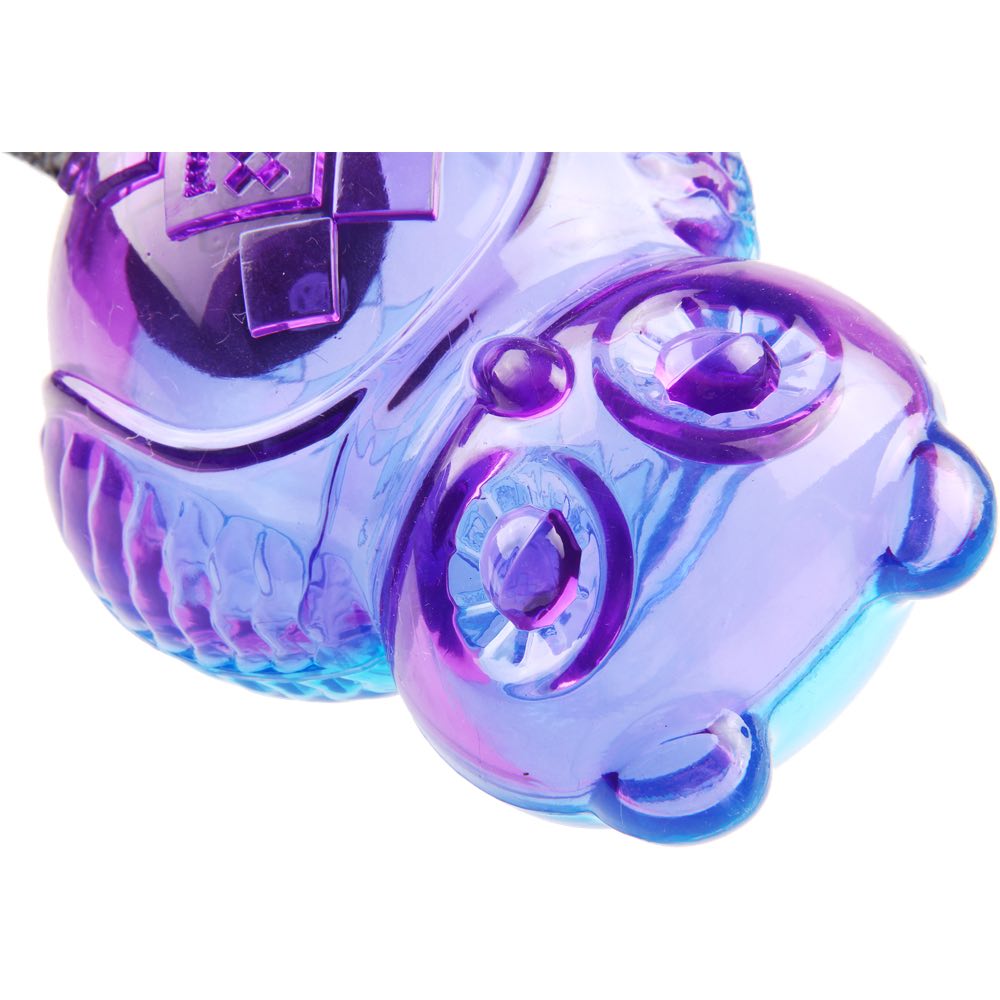 GiGwi Push To Mute Owl Dog Toy (Purple/Blue)