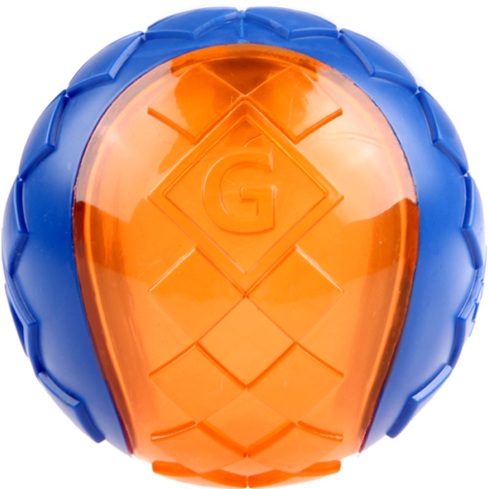 GiGwi Squeaky Ball Dog Toys 2-Pack (Large)