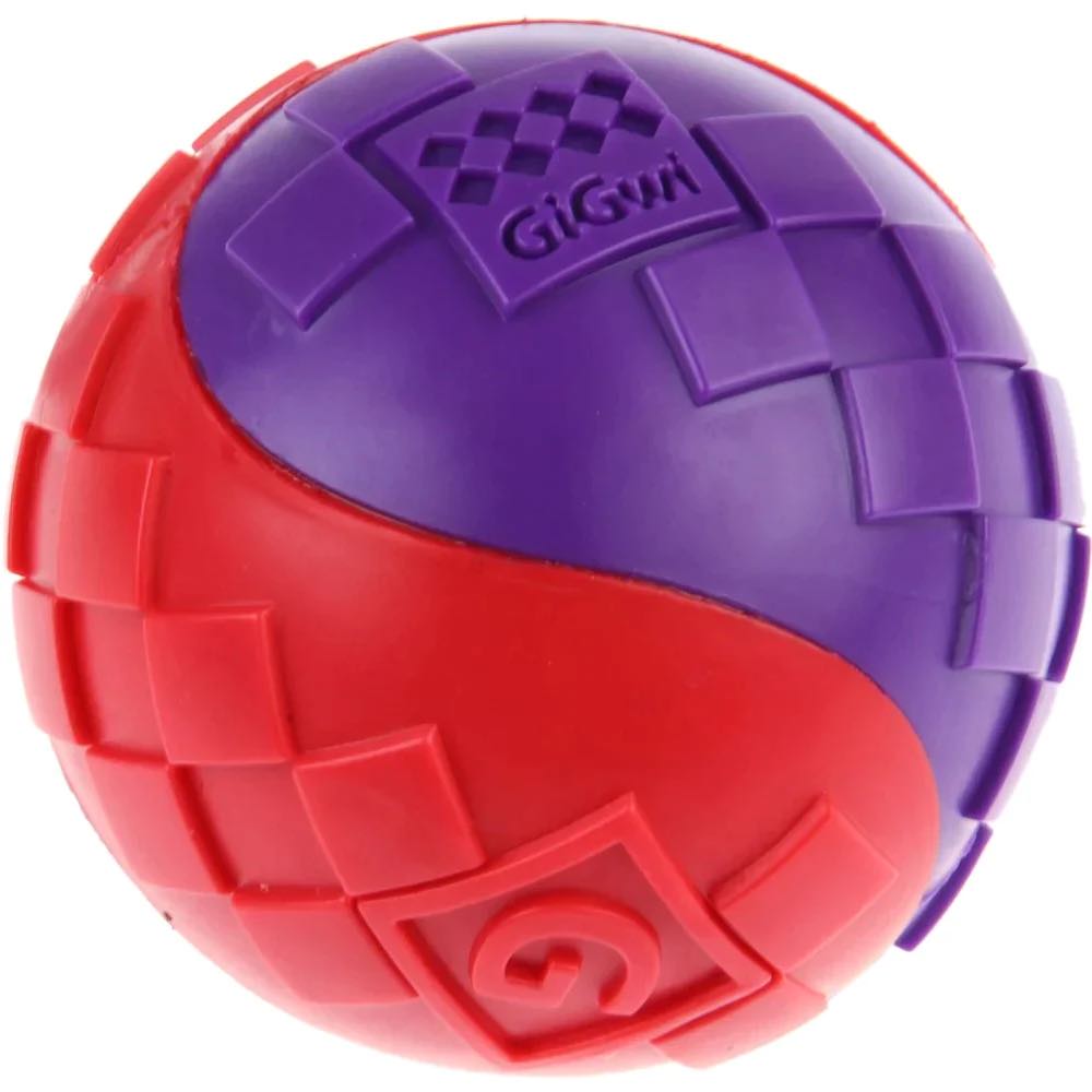 GiGwi Squeaky Ball Dog Toys 2-Pack (Large)