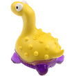 GiGwi Suppa Puppa Dino TPR Dog Toy (Yellow/Purple)