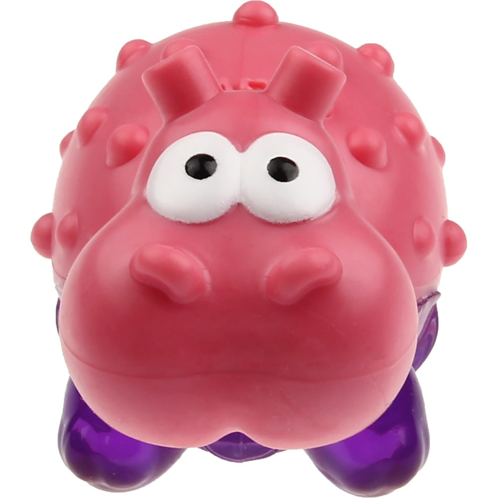 KOHE-VERSARY 8% OFF: GiGwi Suppa Puppa Hippo TPR Dog Toy (Pink/Clear Purple)