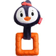 KOHE-VERSARY 8% OFF: GiGwi Suppa Puppa TPR Ring Plush Dog Toy (Penguin)