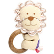 KOHE-VERSARY 8% OFF: GiGwi Suppa Puppa Wooden Ring Plush Dog Toy (Lion)