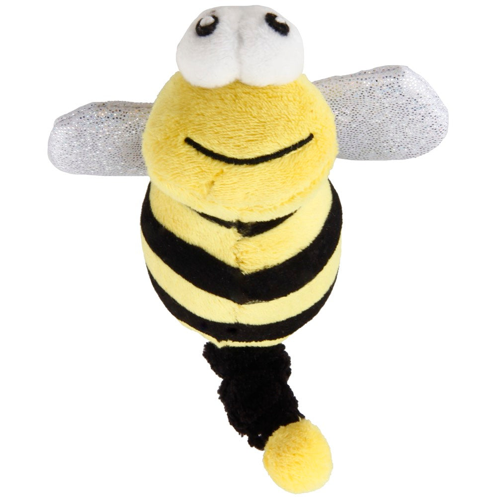 GiGwi Vibrating Running Catnip Plush Cat Toy (Bee)