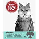 Good Noze Veal Ribs Freeze Dried Dog Treats 100g