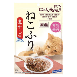 Hagoromo Muichimotsu Nekofuri Dried Sardine Flavour Cat Food Topper 15g