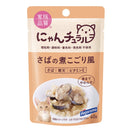 Hagoromo Nyan Natural Mackerel Nikogori Pouch Cat Food 40g x 12