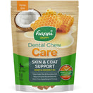 Happi Skippi (Doggy) Care Honey & Coconut Oil Skin & Coat Support Grain-Free Dental Dog Chews 150g