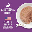 Instinct Limited Ingredient Diet Rabbit Pate Grain-Free Canned Cat Food 5.5oz