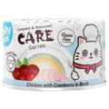 Jollycat Urinary Care Chicken With Cranberry In Broth Grain-Free Canned Cat Food 80g