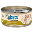 Kakato Complete Diet Chicken & Lamb Canned Cat Food 70g