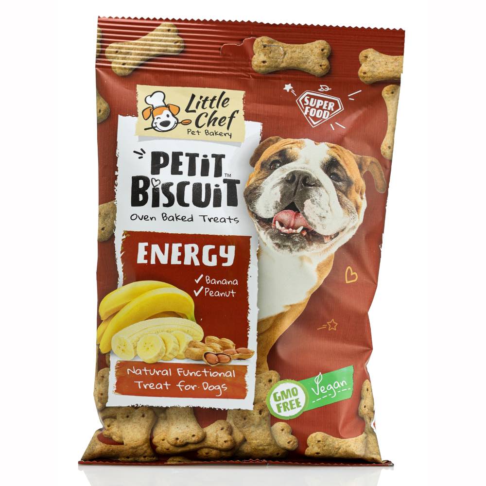 Little Chef Petit Biscuit Energy Vegan Dog Treat 150g