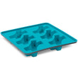 Messy Mutts Framed Silicone Popsicle Dog Treat Mold (6 Bones, Blue)