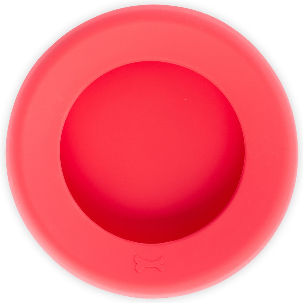 Messy Mutts Silicone Non-Spill Dog Bowl (Watermelon)