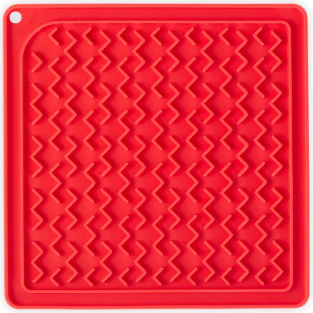 Messy Mutts Silicone Therapeutic Dog Licking Mat (Watermelon)